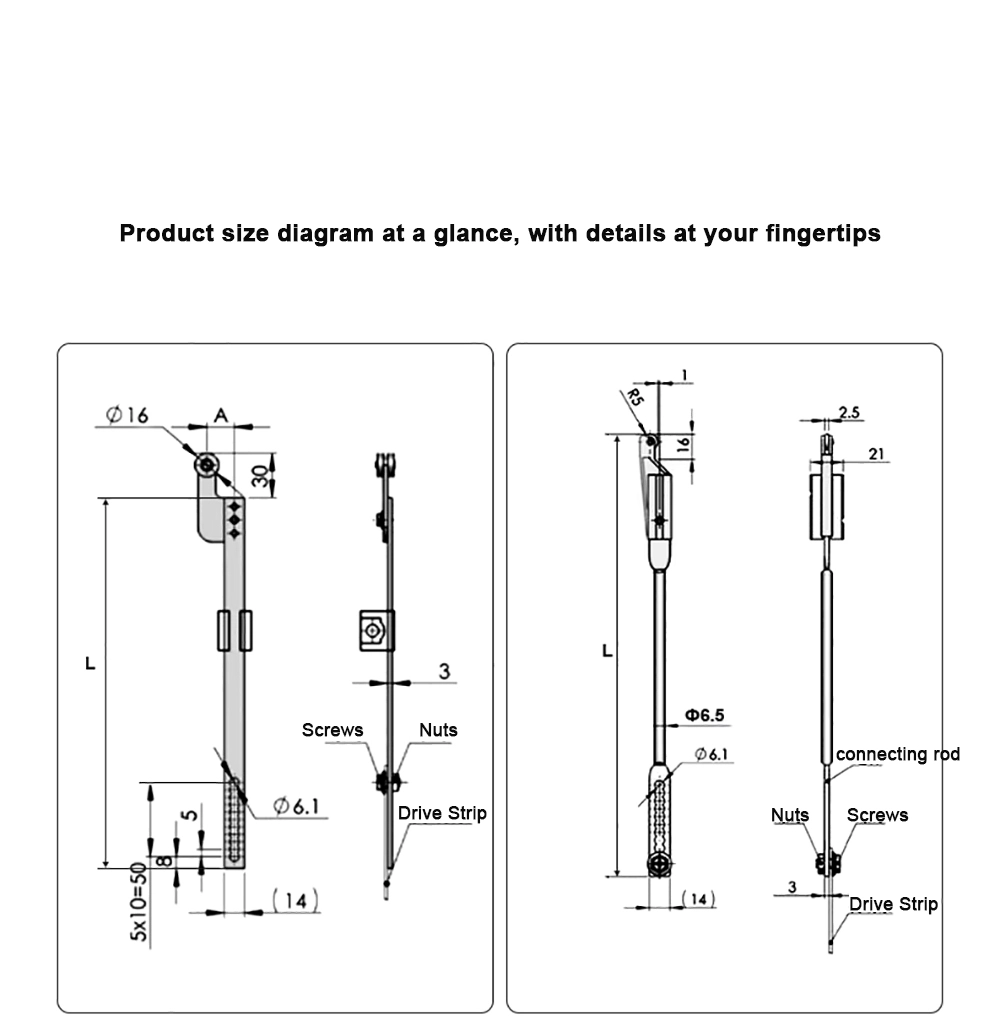 Box Transformer Station Pull Rod